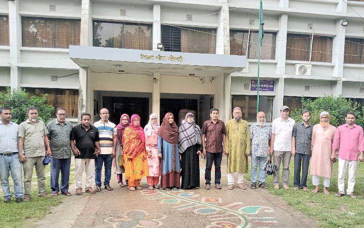 সরিষাবাড়ী কলেজের সাথে মিল রেখে বঙ্গবন্ধু কলেজের নতুন নামকরণ:: শিক্ষকদের প্রতিবাদ ও স্মারকলিপি প্রদান