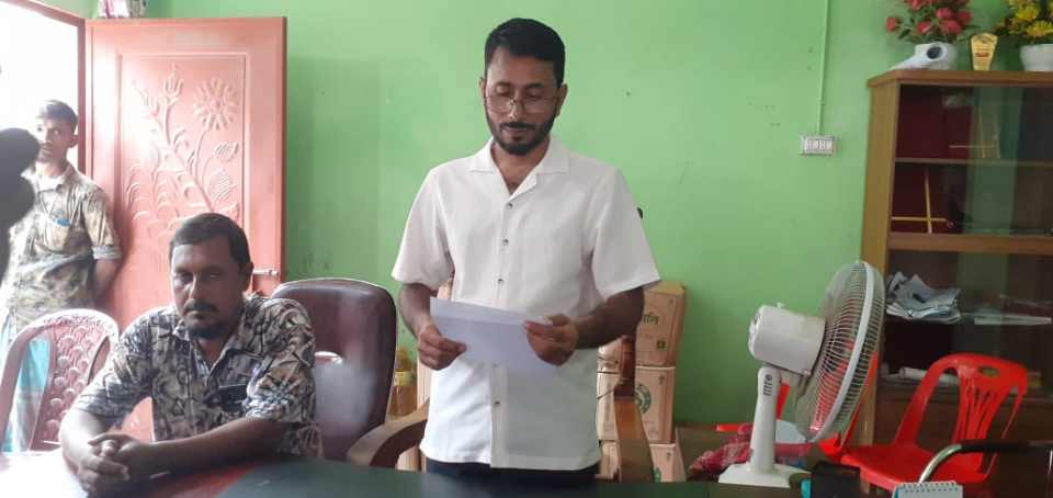 ইন্দুরকানীতে ইউপি চেয়ারম্যানের বিরুদ্ধে অপপ্রচার ও হেয়প্রতিপন্ন করার প্রতিবাদে সংবাদ সম্মেলন