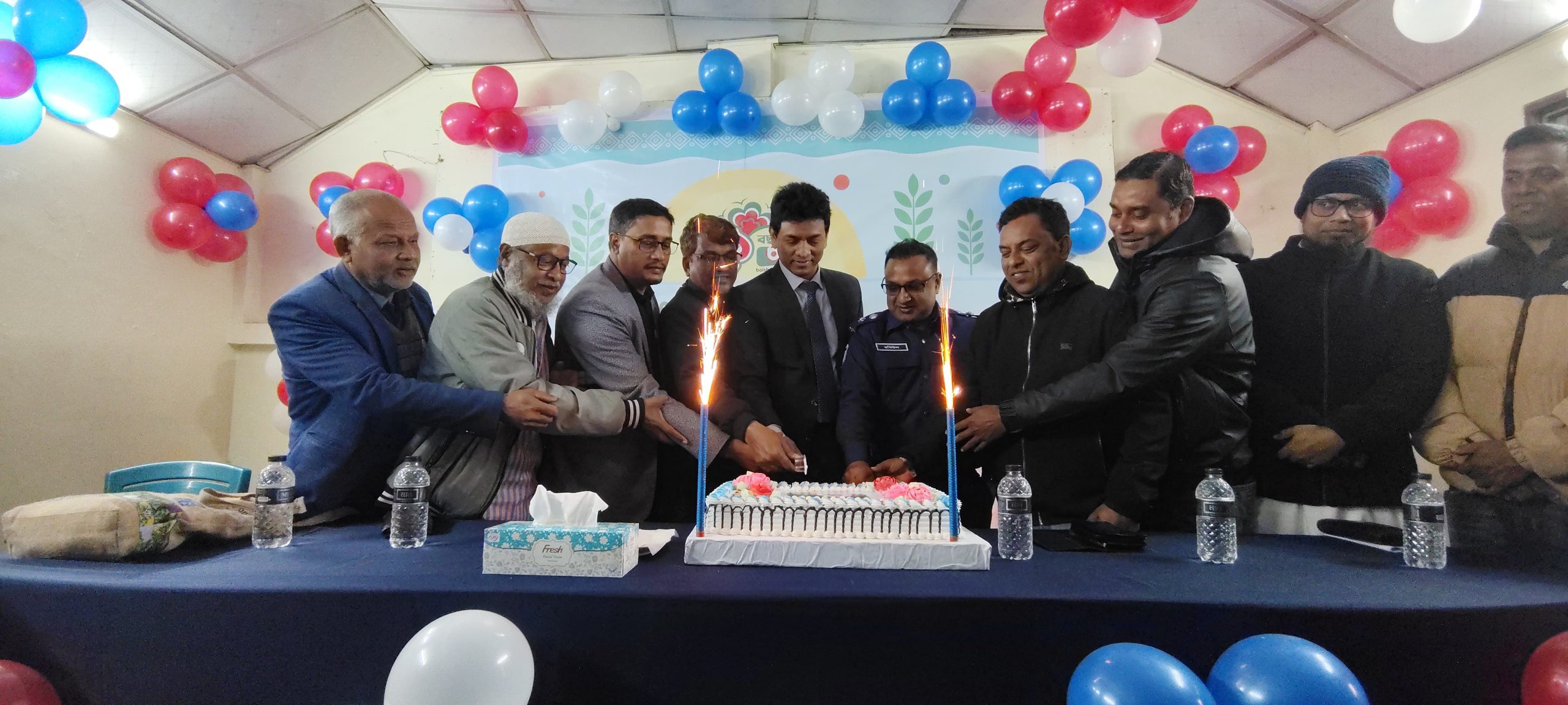 পঞ্চগড়ে বৈশাখী টেলিভিশনের ২১তম প্রতিষ্ঠাবার্ষিকী উদযাপন হয়েছে